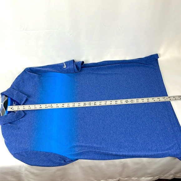 Men’s Nike Golf Tour Performance Dri-Fit Polo Golf Shirt Size XL Blue Gradient - Picture 7 of 13